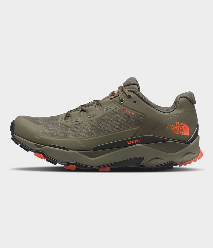 The North Face Mens Hiking Shoes VECTIV Exploris FUTURELIGHT™ 437YOFXKJ - Olive